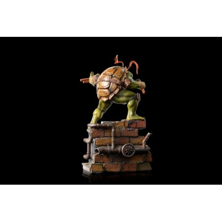 Tortugas Ninja Michelangelo Art Scale Iron Studios 5
