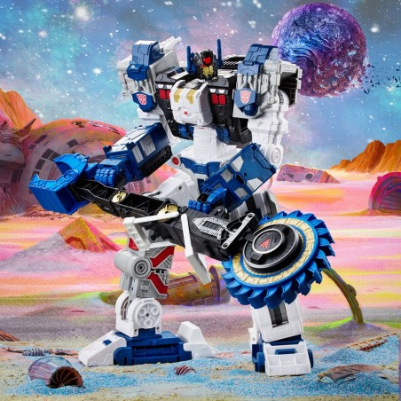 Transformers Generations Legacy Series Titan Cybertron Universe Metroplex Hasbro 6
