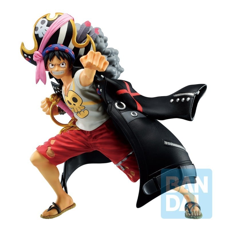 One Piece Anime Heroes Monkey D. Luffy Dressrosa Version Action Figure