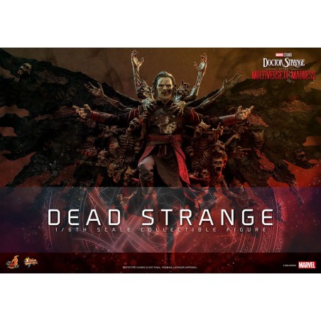Marvel Doctor Strange Multiverse of Madness Dead Strange Scale Collectible Figure Hot Toys 1