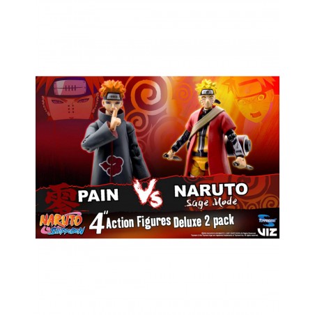 Naruto Shippuden Naruto (Sage Mode) VS Pain Pack Special Edition Toynami 7