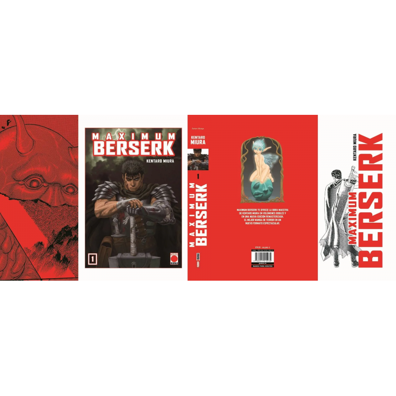 Maximum Berserk, a Spanish edition by Panini Comics (two volumes for book)  : r/Berserk