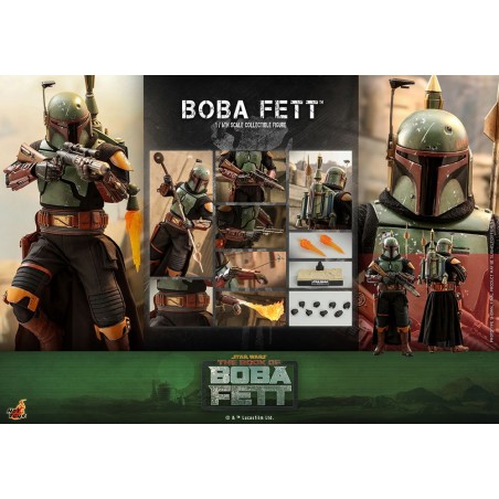 Star Wars: The Book of Boba Fett Boba Fett Hot Toys 16