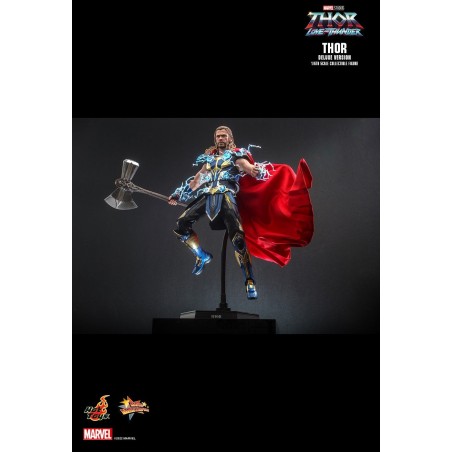 Marvel Thor Love & Thunder Thor Deluxe Version Scale Collectible Figure Hot Toys 16