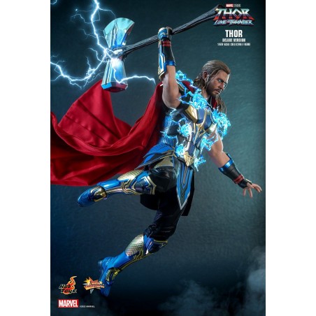 Marvel Thor Love & Thunder Thor Deluxe Version Scale Collectible Figure Hot Toys 13