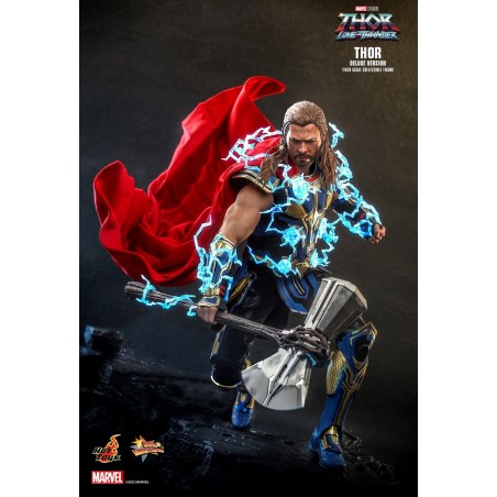 Marvel Thor Love & Thunder Thor Deluxe Version Scale Collectible Figure Hot Toys 12