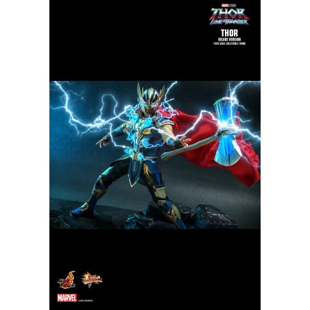 Marvel Thor Love & Thunder Thor Deluxe Version Scale Collectible Figure Hot Toys 11
