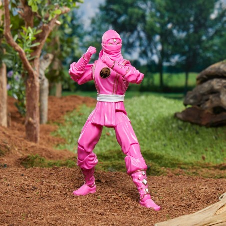 Mighty Morphin Power Rangers Ninja Pink Ranger Lightning Collection Hasbro