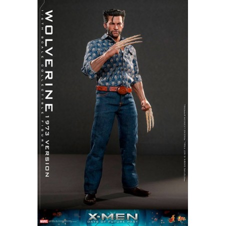 Marvel X-Men Wolverine 1973 Ver. Movie Masterpiece Hot Toys