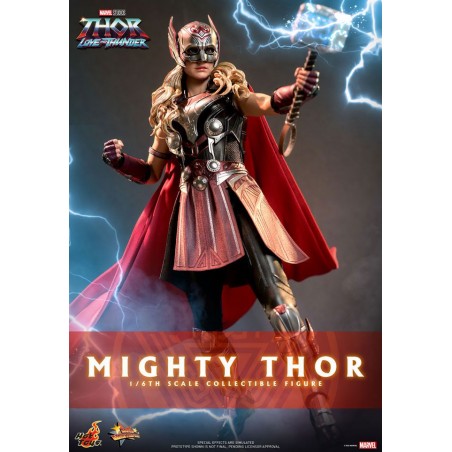 Marvel Thor Love & Thunder Mighty Thor Scale Collectible Figure Hot Toys