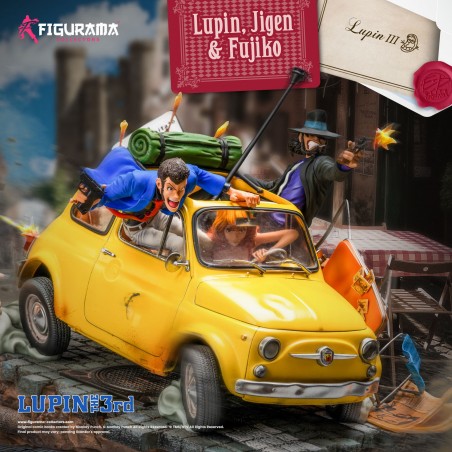 Lupin III Lupin, Jigen & Fujiko Diorama Elite Fandom Figurama Collectors