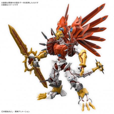 Digimon Savers ShineGreymon Amplified Figure Rise Bandai Hobby