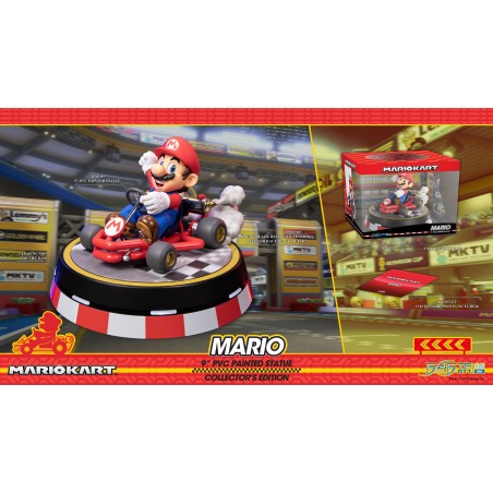 Mario Kart Pvc Statue: Mario [Collector's Edition]