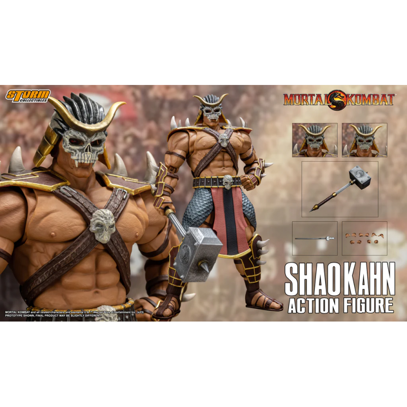 Mortal Kombat Action Figure Shao Kahn