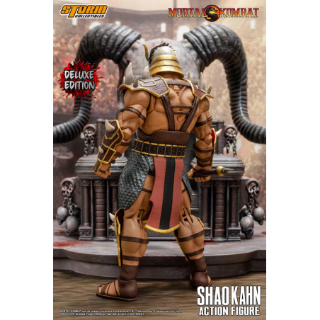 Storm Toys Mortal Kombat Shao Kahn Action Figure Model Pre-order Throne 1/12