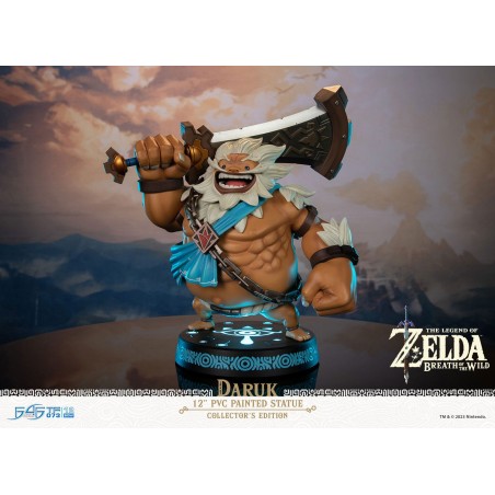 The Legend of Zelda Breath of the Wild Daruk Collector's Edition First 4 Figures