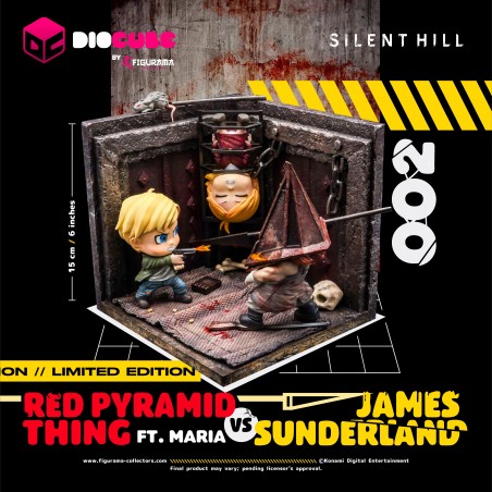 Silent Hill: Red Pyramid Thing vs James Sunderland FT.Maria DioCube Figurama Collectors