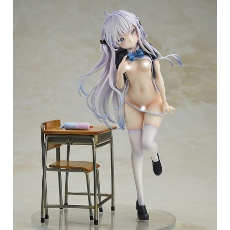 AmiAmi [Character & Hobby Shop]  BD Mahou Shoujo ni Akogarete Vol.1  [Completely Limited Production Edition w/Magia Baiser Ecstatic Whip ver.  1/7 Scale Figure] (Blu-ray)(Pre-order)
