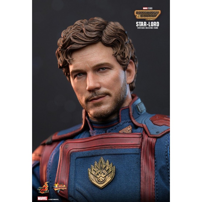 Hot Toys Marvel Movie Masterpiece Star-Lord Infinity War Collectible Figure  - US
