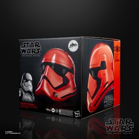 Star Wars: Galaxy's Edge Réplica Premium Helmet Captain Cardinal Marvel Legends Series Hasbro
