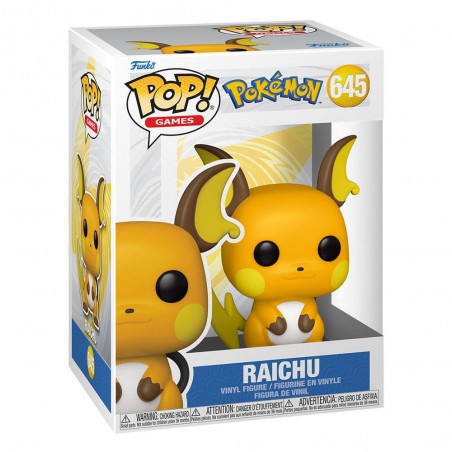 Pokemon Raichu POP! Games Funko Toys