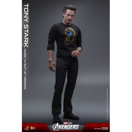 Avengers Tony Stark (Mark VII Suit-Up Version) Movie Masterpiece Action Hot Toys