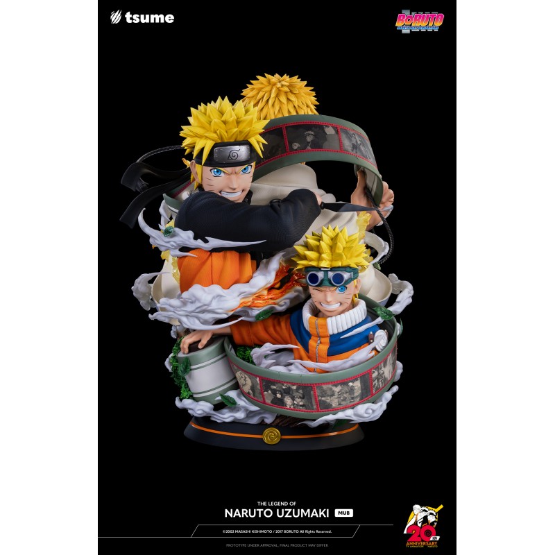 Banpresto - Naruto 20th Anniversary - Uzumaki Naruto Hokage Statue