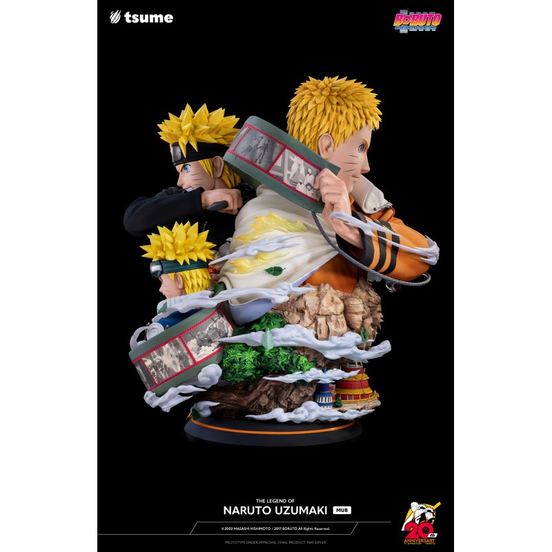 Naruto 20th Anniversary Figure Uzumaki Naruto (Hokage) Figure Super Anime  Store