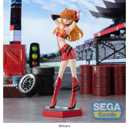 Evangelion Racing Asuka Shikinami Langley -PIT WALK- Luminasta Sega