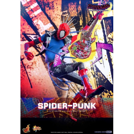 Spider-Man: Across the Spider-Verse Spider-Punk Movie Masterpiece Hot Toys
