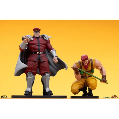 Street Fighter M. Bison & Rolento - Street Jam Statue Set PCS