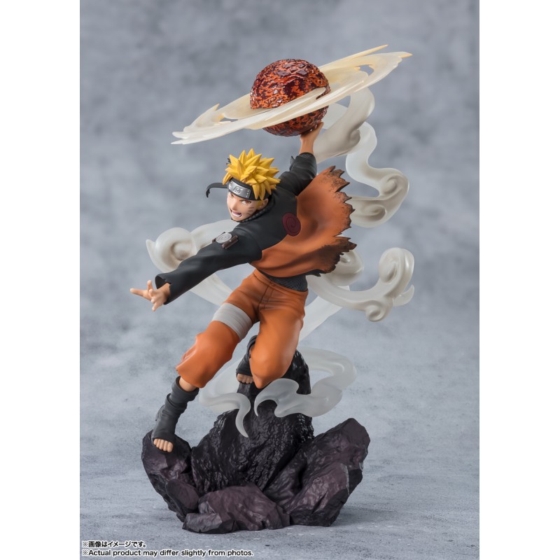 Naruto: Shippuden Uzumaki Naruto Sage Art: Lava Release Rasenshuriken  Figuarts ZERO Tamashii Nations, Bandai