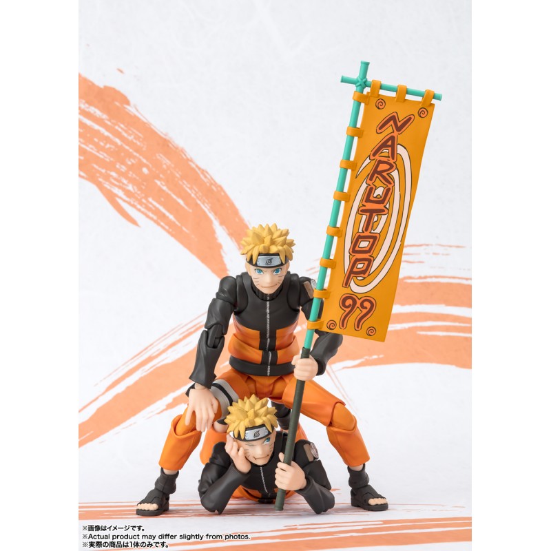 Naruto Shippuden Naruto Uzumaki -NARUTOP99 Edition- S.H.Figuarts figure, Bandai Spirits