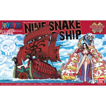 One Piece Nine Snake Pirate Ship Grand Ship Collection Bandai