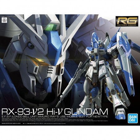 Mobile Suit Gundam RX-93-ν2 Hi-Nu Gundam RG Bandai Hobby