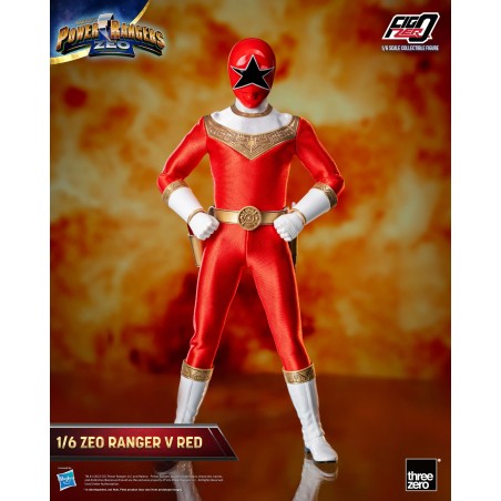 Power Rangers Zeo Ranger V Red FigZero Threezero
