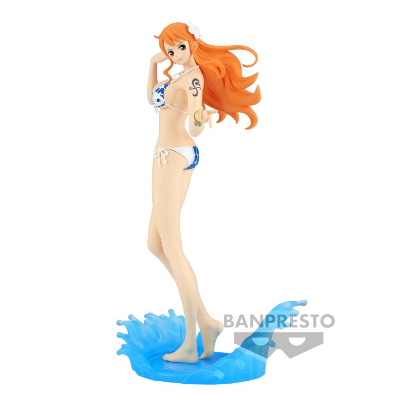 One Piece Nami Splash Style Ver. Glitter & Glamours figure