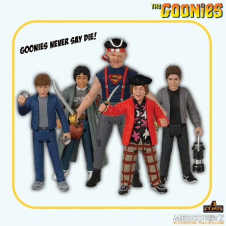 The Goonies 5 Points Assortment Set Mezco Toys