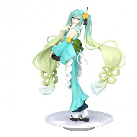 Vocaloid Series Hatsune Miku Matcha Green Tea Parfait Mint Ver. Exceed Creative FuRyu