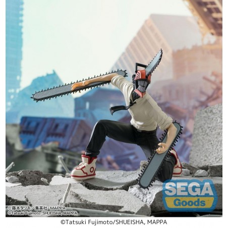 Chainsaw Man -Chainsaw Man- Vol 2 PM Perching Figure Sega