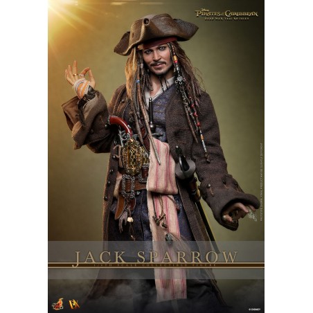 Pirates of the Caribbean: Dead Men Tell No Tales Jack Sparrow DX Action Figure 1/6 Hot Toys
