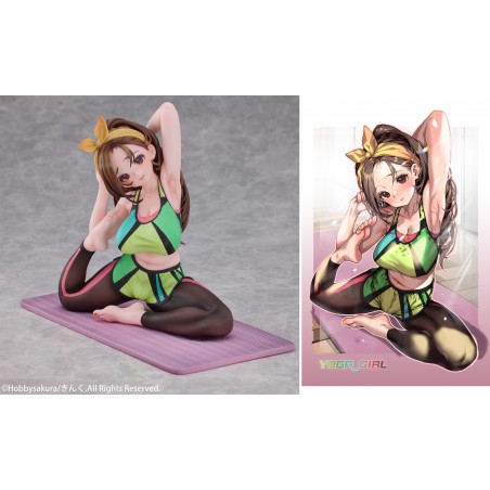 Yoga Shoujo illustration by Kinku Limited Edition Hobby Sakura