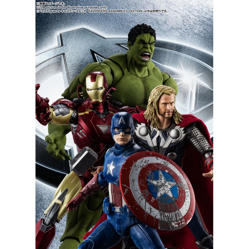 Edición Avengers Bandai Spir Figura Tamashii Nations Hulk 