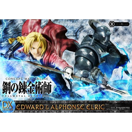 Fullmetal Alchemist Edward & Alphonse Elric Deluxe Version Prime 1 Studio