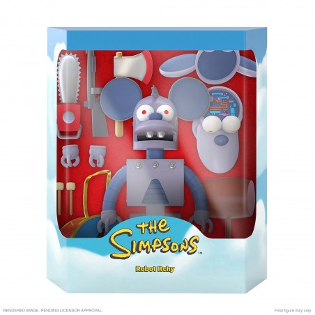 The Simpsons Robot Itchy Ultimates! Wave 1 Super7