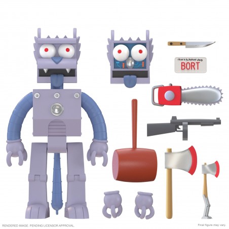 The Simpsons Robot Scratchy Ultimates! Wave 1 Super7