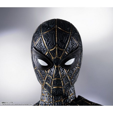 Spider-Man: No Way Home Spider-Man Black & Gold Suit (Special Set) S.H. Figuarts Bandai Spirits