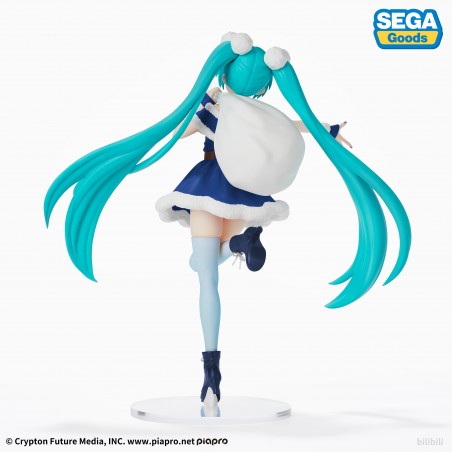 Vocaloid Hatsune Miku Blue Christmas Style 2020 Ver. SPM Sega