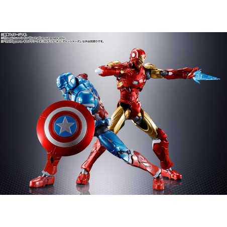 Avengers Captain America Tech-On Avengers S.H. Figuarts Bandai Spirits