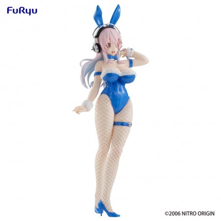 Super Sonico BiCute Bunnies Blue Rabbit Ver. FuRyu